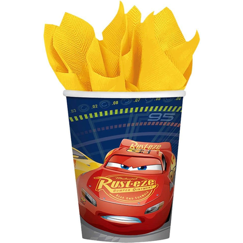 Disney Cars 3 Cups 9Oz 8 Pack