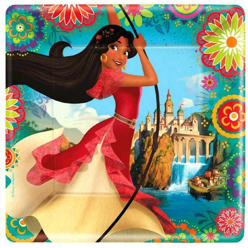 Elena Of Avalor Sq Plates 9