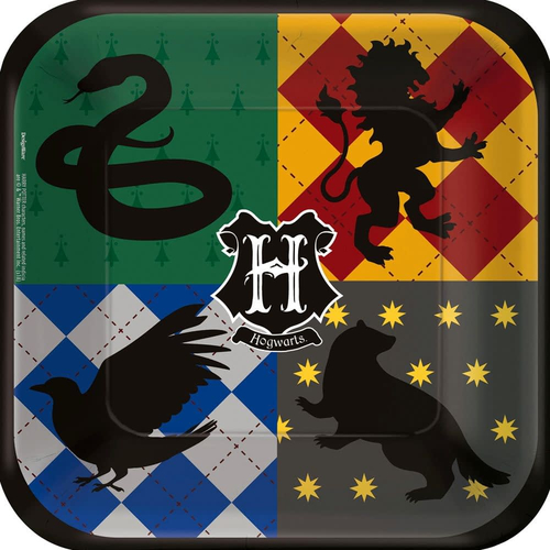 Harry Potter 7In Plates 8 Ct