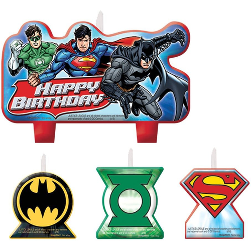 Justice League Candle Set