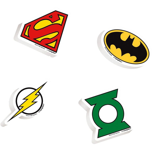 Justice League Erasers