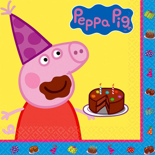 Peppa Pig Lunch Napkins