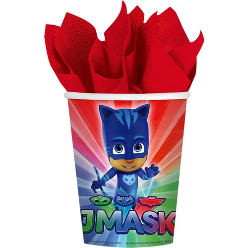Pj Masks Cups 9Oz 8 Pack