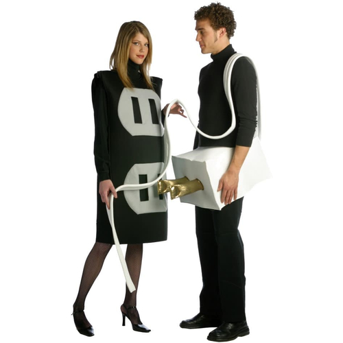 Plug And Socket Couple Plus Size Costume