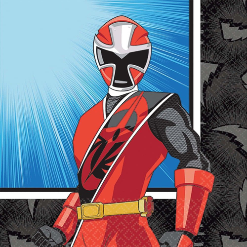 Power Rangers Ninja Steel Bev Napki