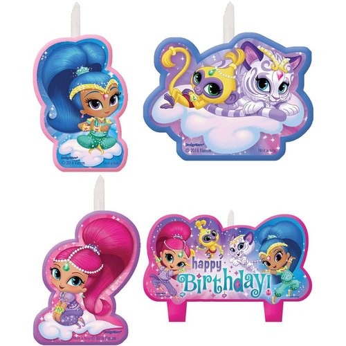 Shimmer Shine Birthday Candle
