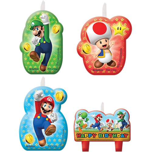 Super Mario Candle Set