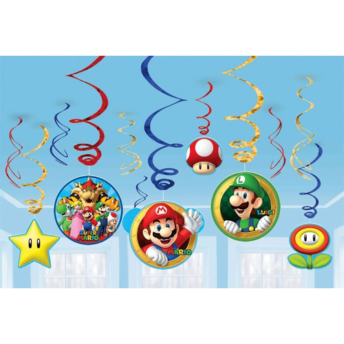 Super Mario Foil Dcor