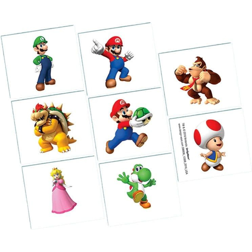 Super Mario Tattoos