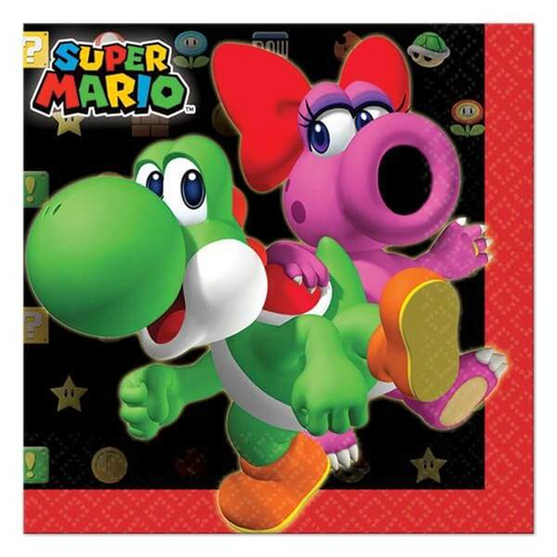 Super Mario Bev Napkins