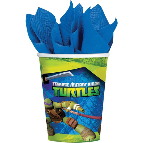 Tmnt Cups 9Oz 8 Pack