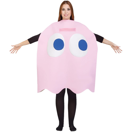 Adult Pinky Costume - Pac Man