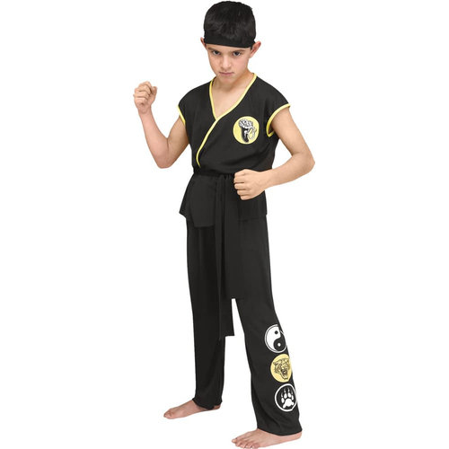 Boys Karate Fighter Costume