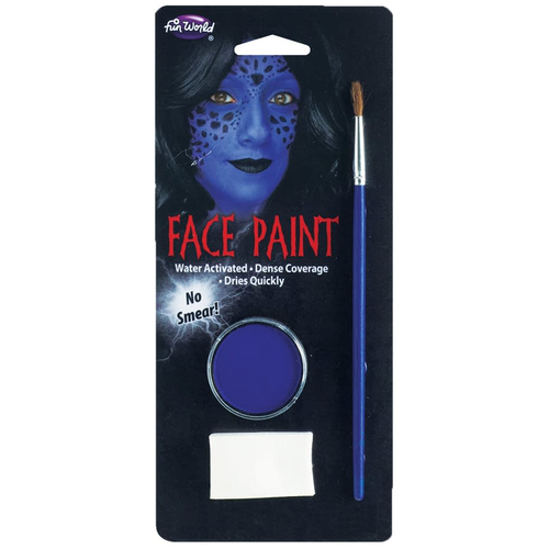Face Paint Blue Make Up