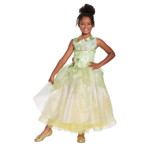 Girsl Tiana Deluxe Costume