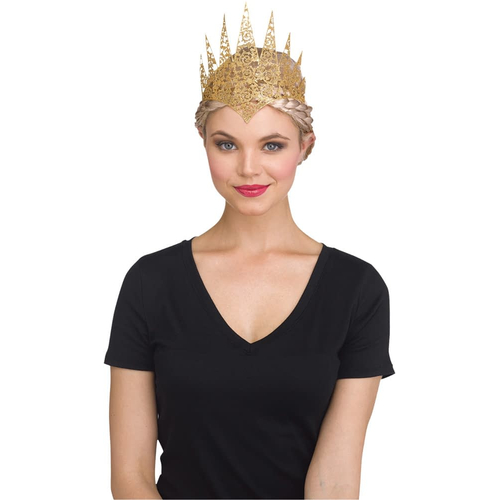 Gold Glitter Crown