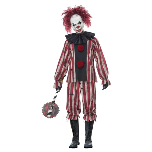 Mens Nightmare Clown Costume