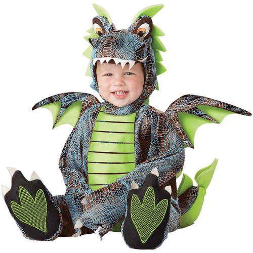 Multicolor Dragon Toddlers Costume