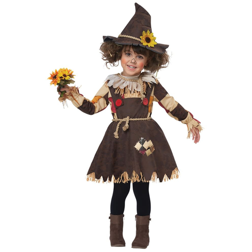 Pumpkin Scarecrow Costume for Toddlers and Children