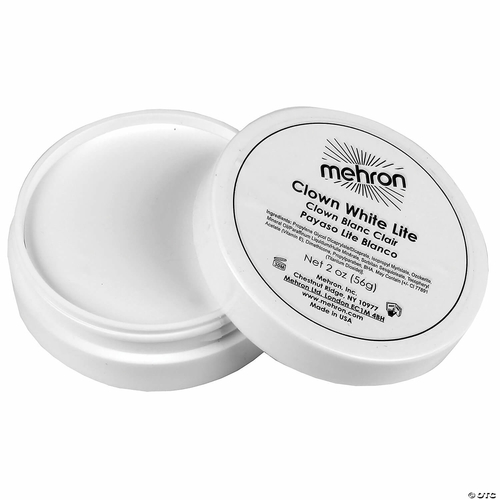 Clown White Lite 2 Oz Mehron