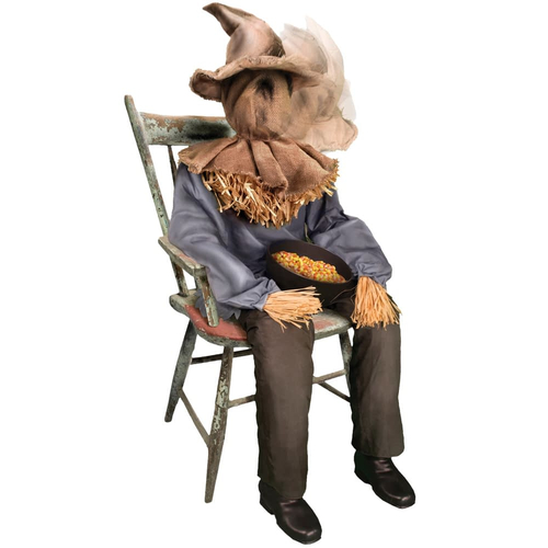 Sitting Scarecrow - Halloween Props