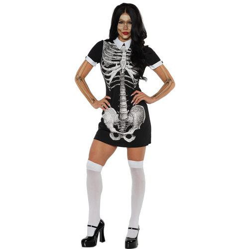 Women Sexy Skeleton Costume