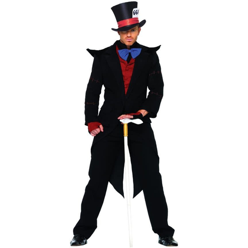 Black Mad Hatter Adult Costume