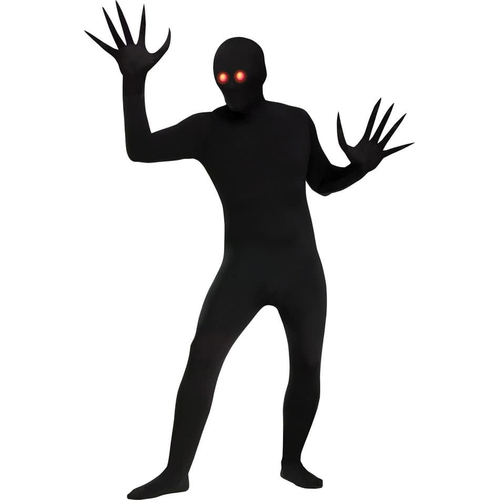 Black Skin Eyes Adult Costume