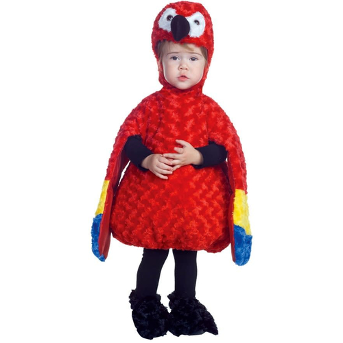 Colorful Parrot Toddler Costume