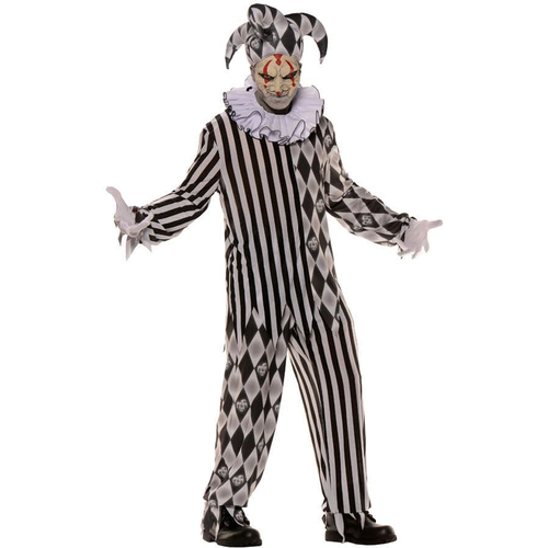 Evil Harlequinn Adult Costume