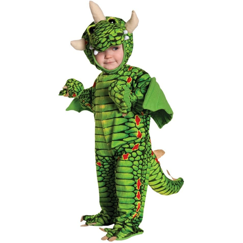 Green Dragon Toddler Costume