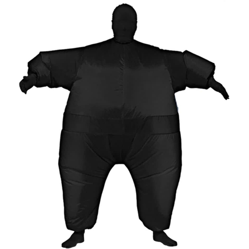Inflatable Skin Suit Black Adult