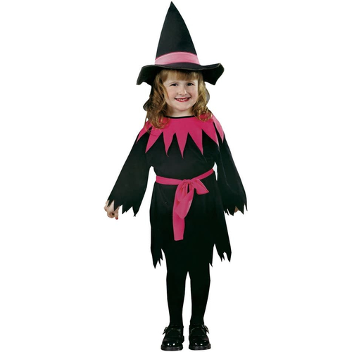 Pink Witch Toddler Costume