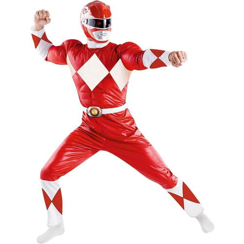 Red Power Ranger Adult Costume