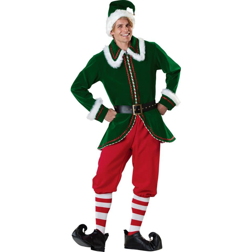 Santa' S Elf Adult Costume