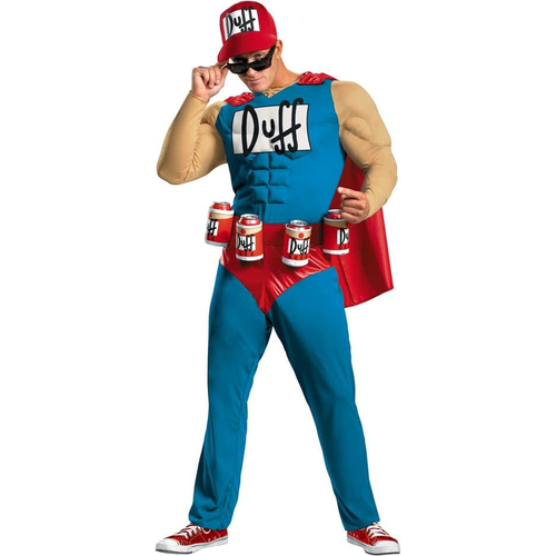 Simpsons Duffman Adult Costume