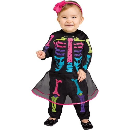 Skeleton Infant Costume