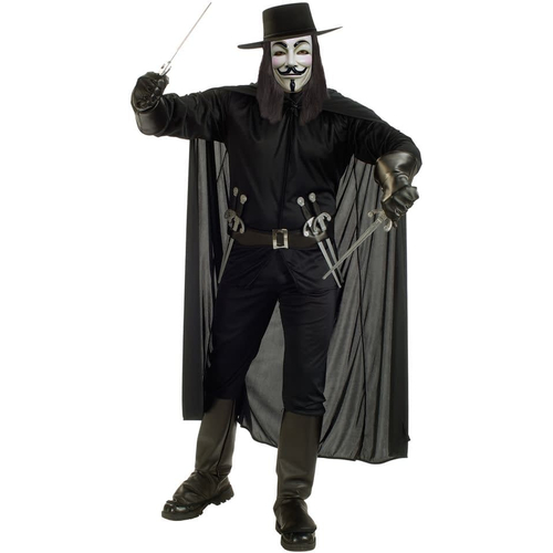 V For Vendetta Adult Costume