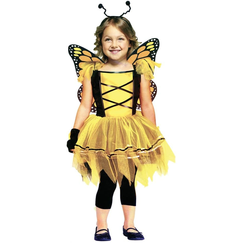 Yellow Butterfly Toddler Costume
