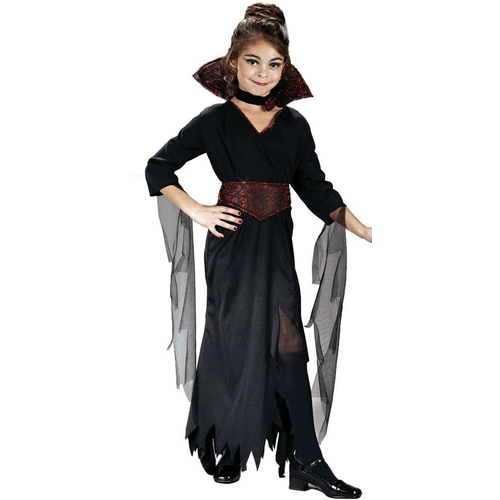 Beautiful Vampiress Child Costume