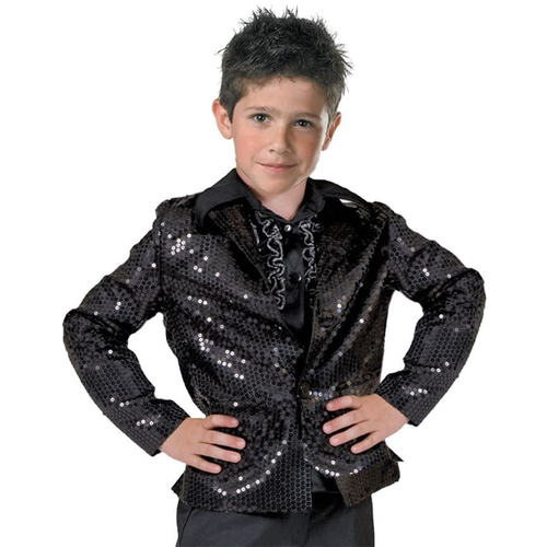 Black Disco Jacket Child