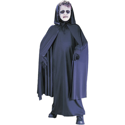 Black Hooded Cape Child