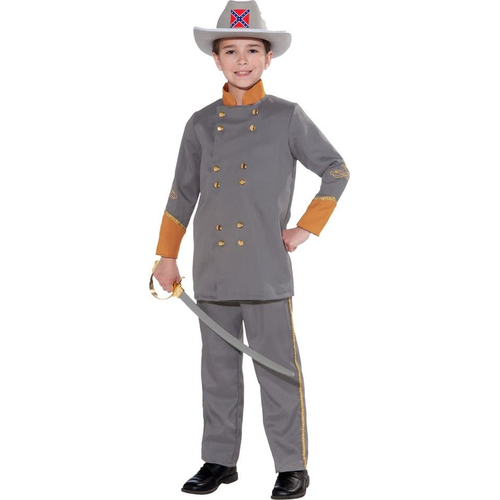 Confederate Officer Child Costume