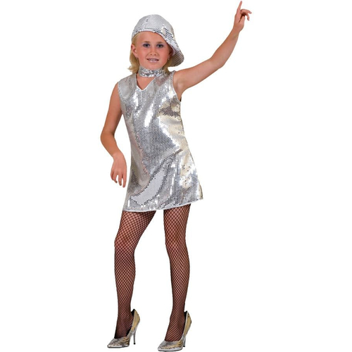 Disco Dress Silver