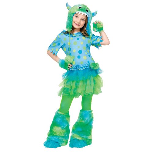 Furry Monster Child Costume
