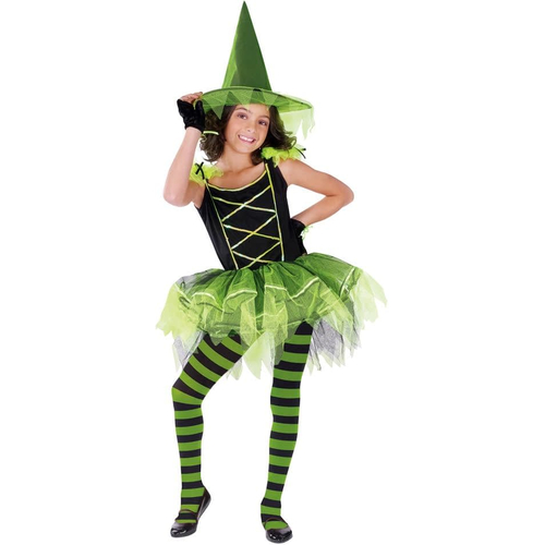 Green Witch Child Costume