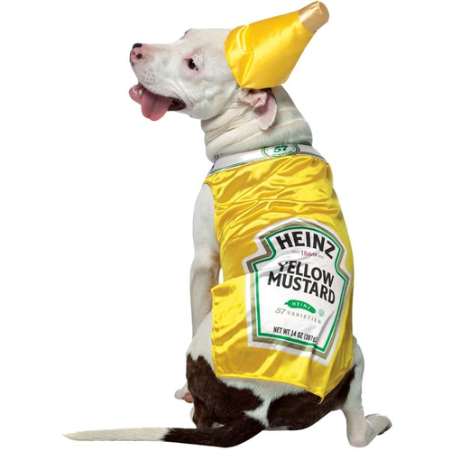 Heinz Mustard Pet Costume