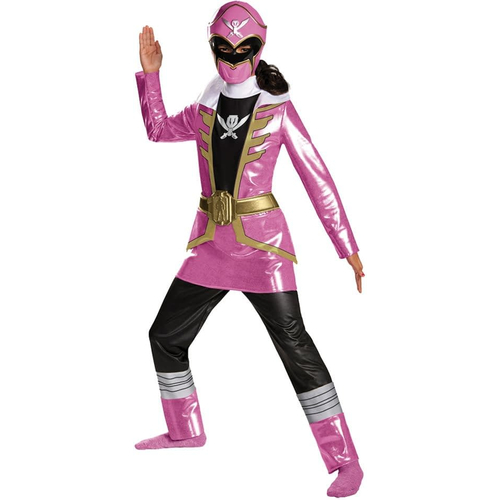 Pink Power Ranger Girls Costume