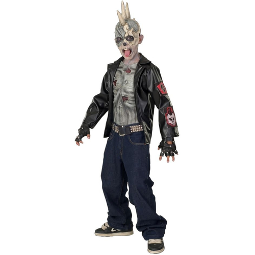 Punk Zombie Child Costume
