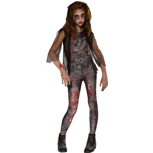 Zombie Girl Kids Costume